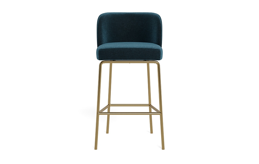 Graham Metal Framed Upholstered Bar Stool - Image 0