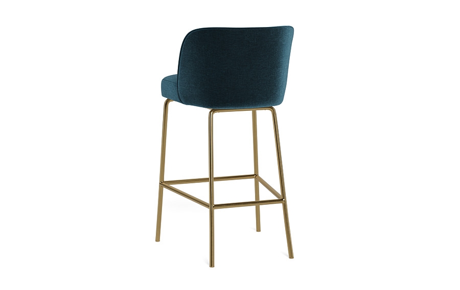 Graham Metal Framed Upholstered Bar Stool - Image 2