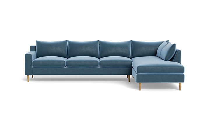 Sloan 4-Seat  Bumper Sectional - Image 0