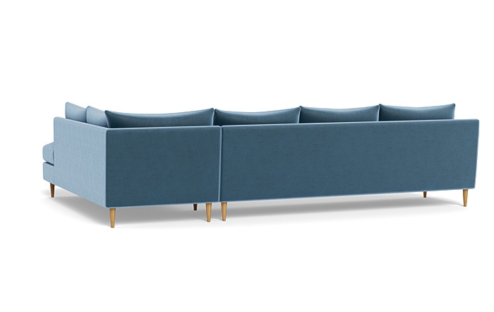Sloan 4-Seat  Bumper Sectional - Image 3