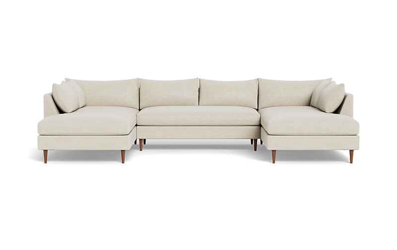 Sloan 3-Piece U-Bumper Sectional - Image 0