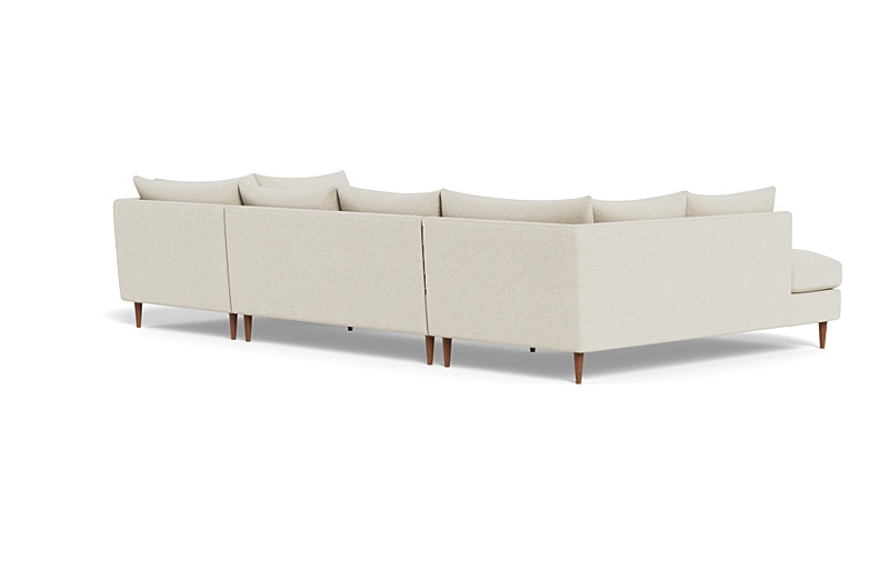 Sloan 3-Piece U-Bumper Sectional - Image 4