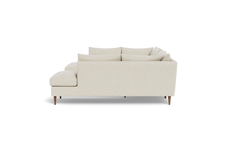 Sloan 3-Piece U-Bumper Sectional - Image 3