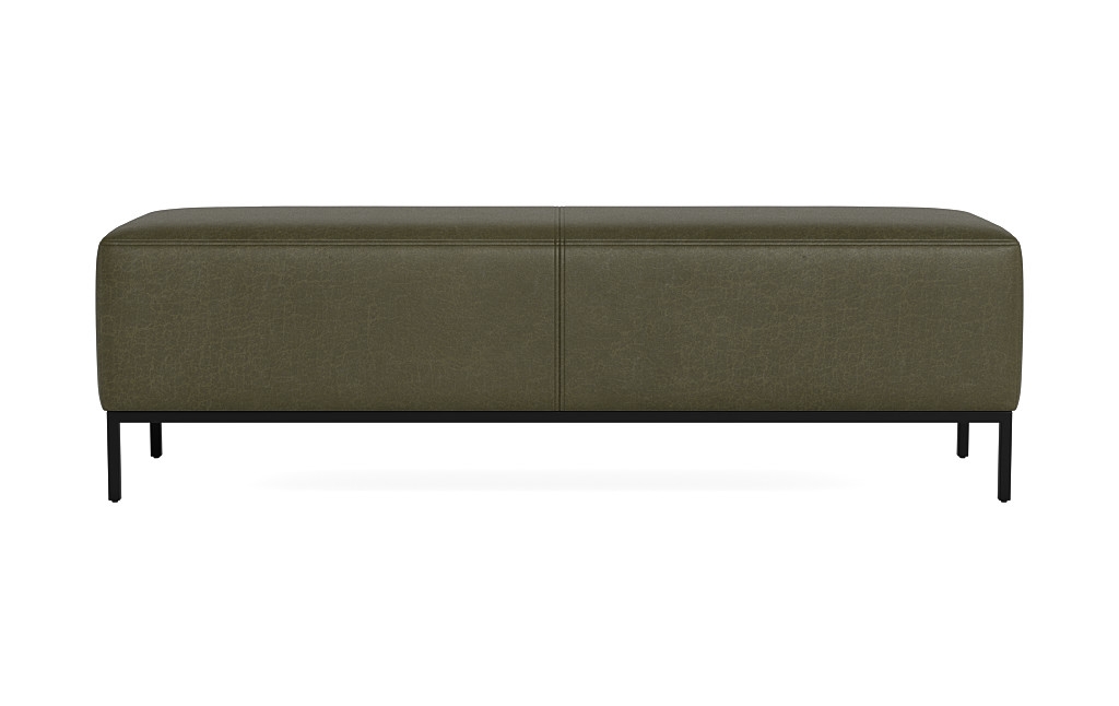 Miller Leather Bench - Image 0