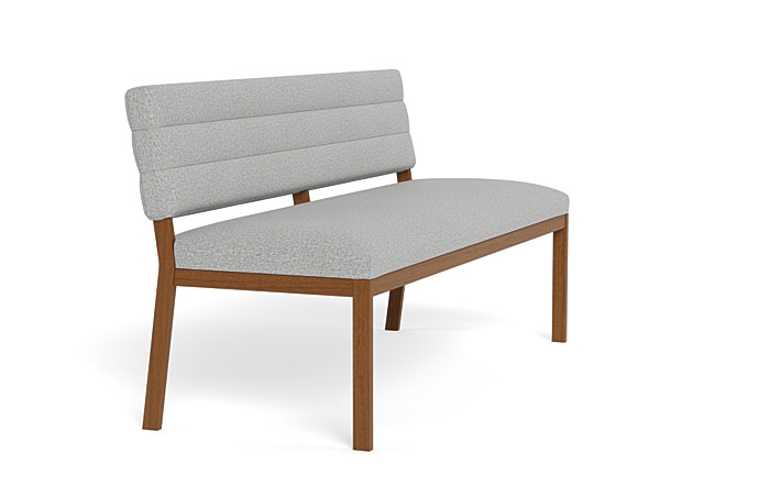 Nora Wood Framed Upholstered Bench - Image 2