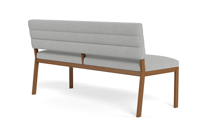 Nora Wood Framed Upholstered Bench - Image 1