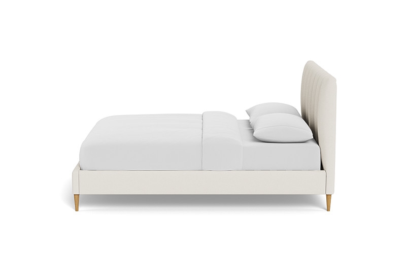 Lowen Upholstered Bed with Tufting Option - Image 1