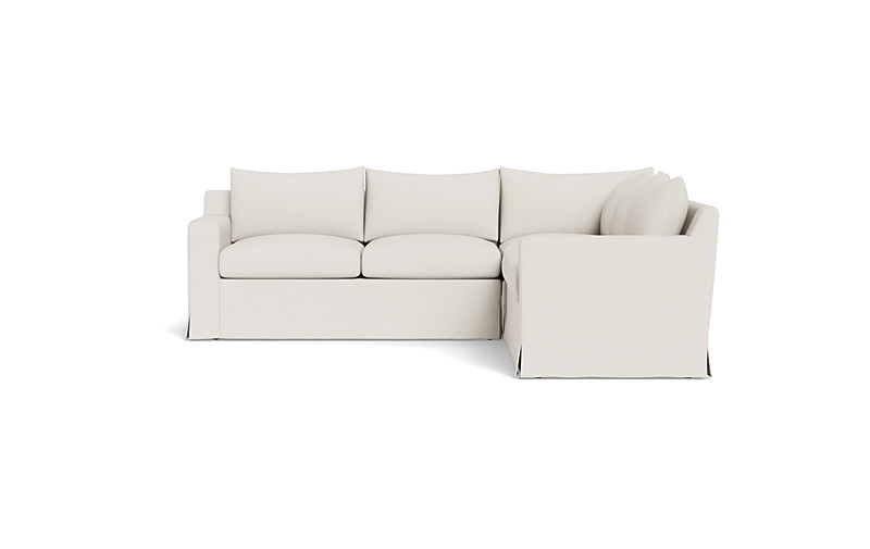 Sloan Slipcovered Corner 4-Seat Sectional Sofa - Image 0