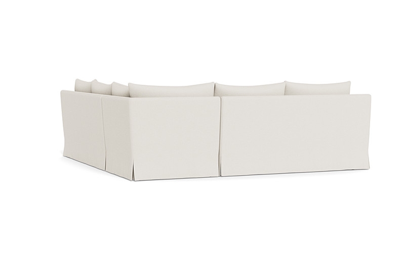 Sloan Slipcovered Corner 4-Seat Sectional Sofa - Image 4
