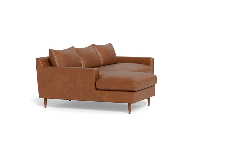 Sloan Leather  Chaise Sectional - Image 2