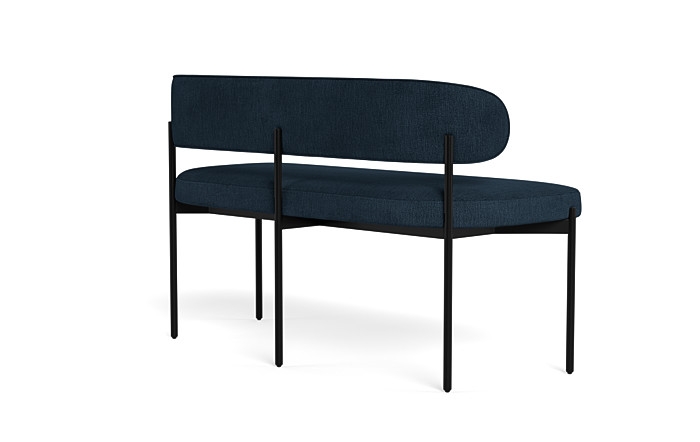 Hollis Upholstered Metal Framed Bench - Image 3