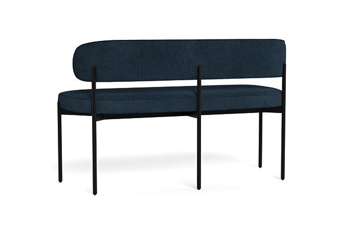 Hollis Upholstered Metal Framed Bench - Image 1