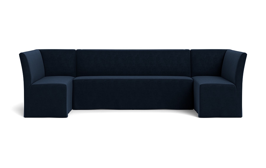 Dorian Slipcovered U-Shaped Banquette - Image 0