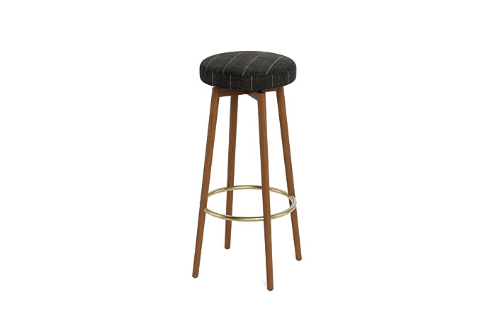 Caspine Upholstered Counter Stool - Image 2