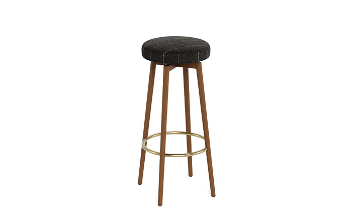 Caspine Upholstered Counter Stool - Image 1
