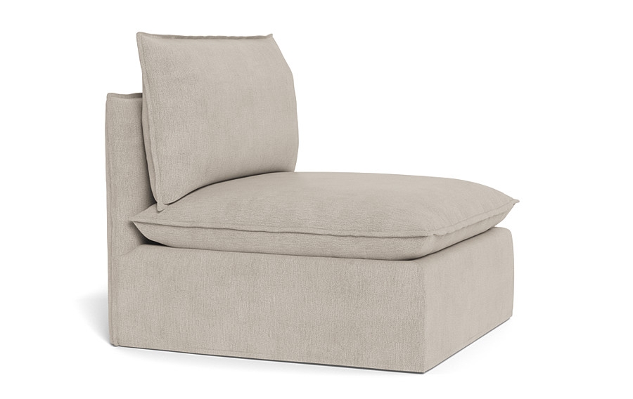 Josie Slipcovered Modular Armless Sofa Unit - Image 2