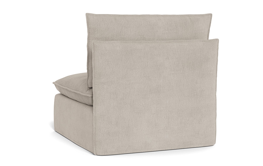 Josie Slipcovered Modular Armless Sofa Unit - Image 3