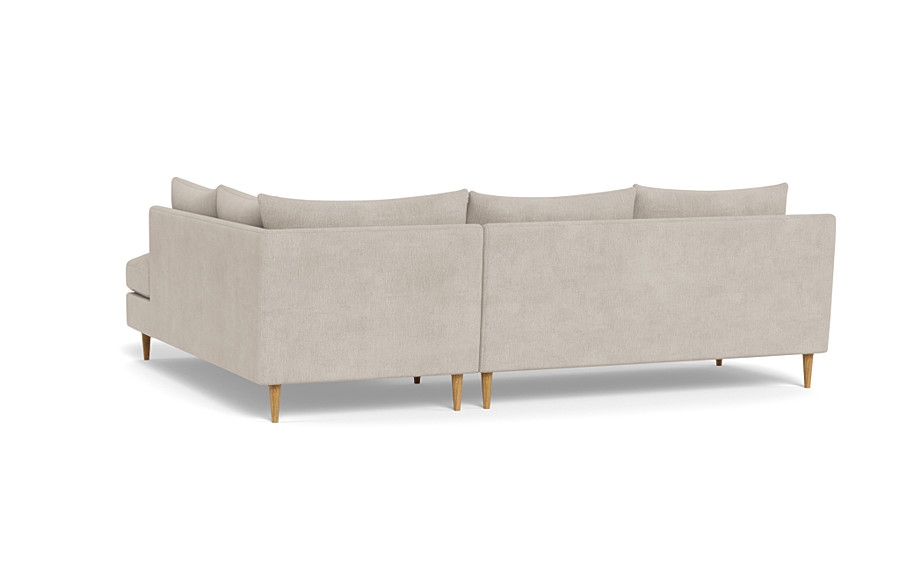 Sloan 3-Seat  Bumper Sectional - Image 1