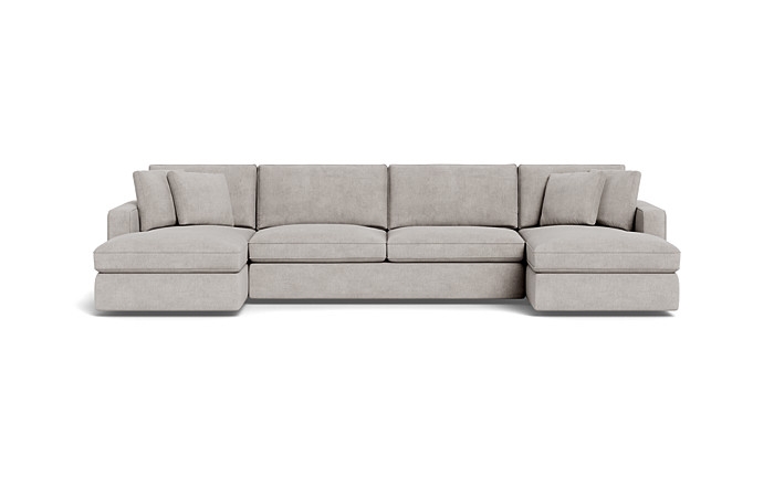 James 3-Piece 4-Seat U Chaise Sectional - Image 0