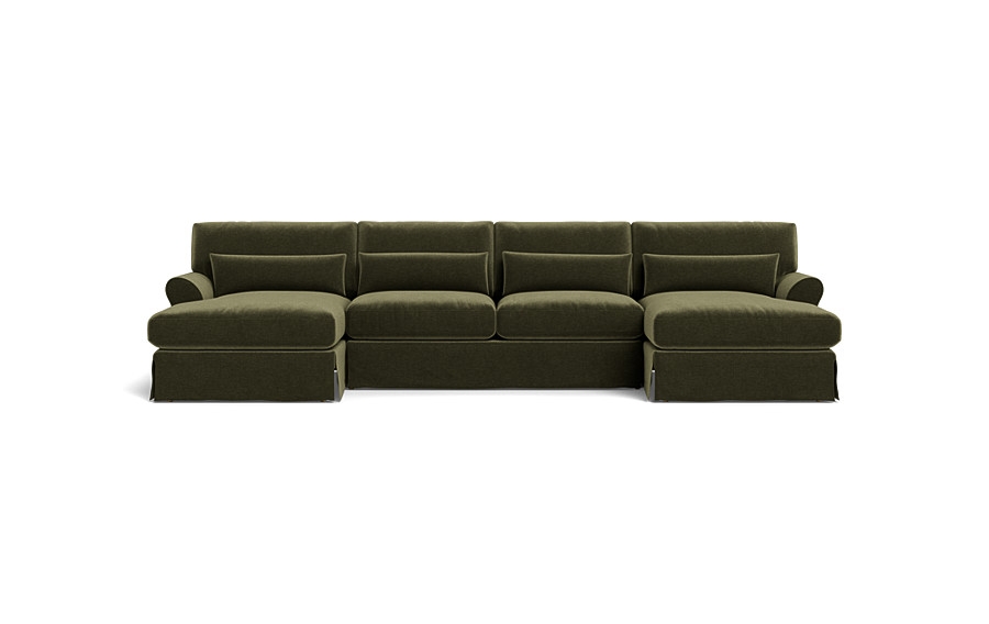 Maxwell Slipcovered U-Sectional Sofa by Apartment Therapy - Image 0