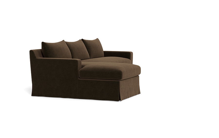 Sloan Slipcovered  Chaise Sectional - Image 4
