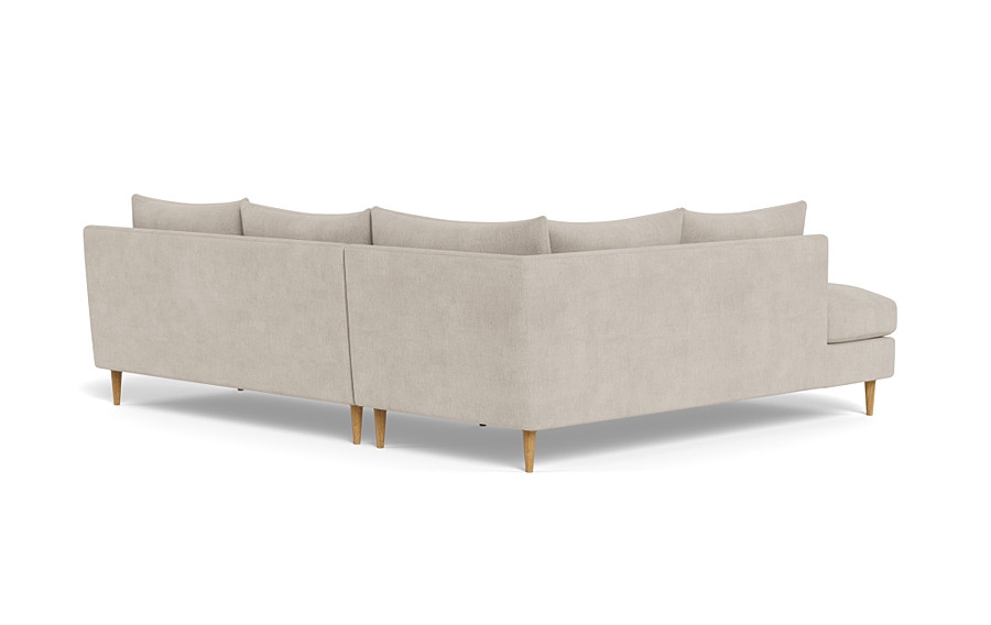 Sloan 3-Seat  Bumper Sectional - Image 4