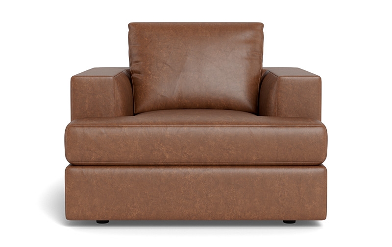 Lee Leather Accent Chair - Image 0