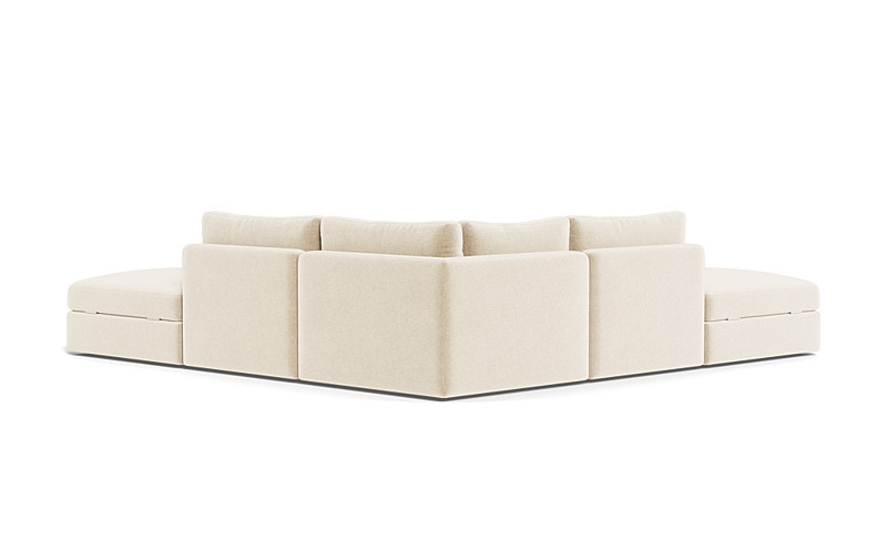 Tatum Modular Corner Sectional with Ottomans - Image 2