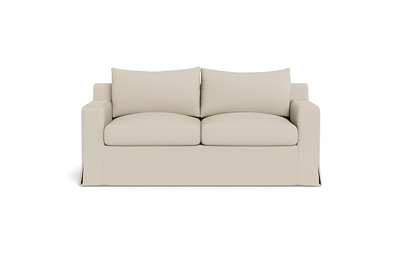 Sloan Slipcovered Loveseat - Image 0