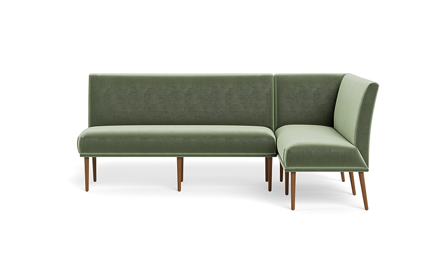 Dorian Upholstered Right Banquette with Tufting Option - Image 0