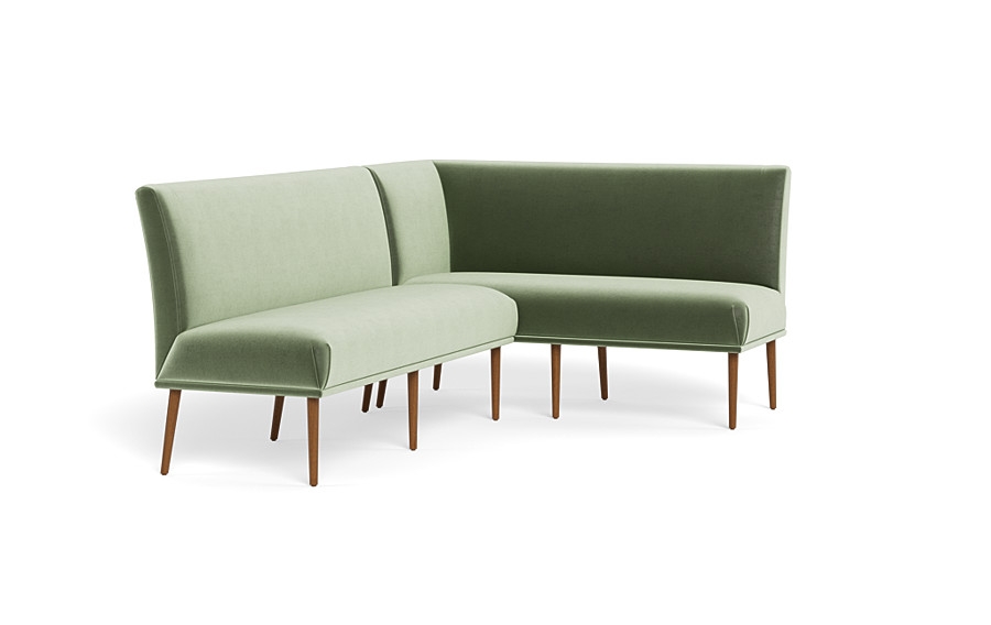 Dorian Upholstered Right Banquette with Tufting Option - Image 2