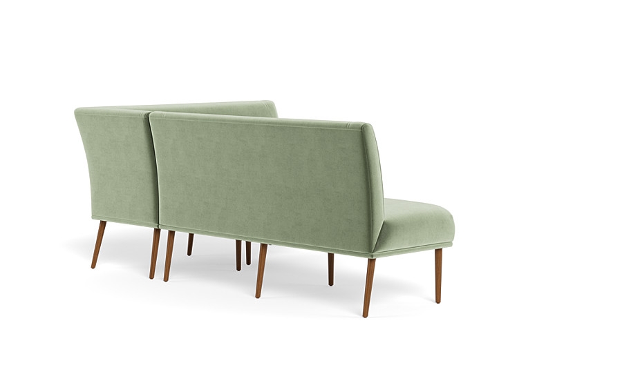 Dorian Upholstered Right Banquette with Tufting Option - Image 4
