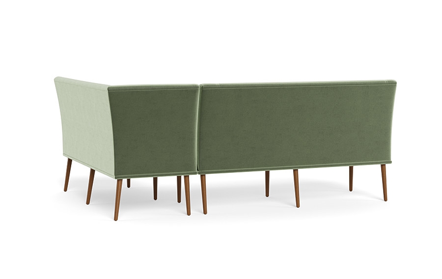 Dorian Upholstered Right Banquette with Tufting Option - Image 1