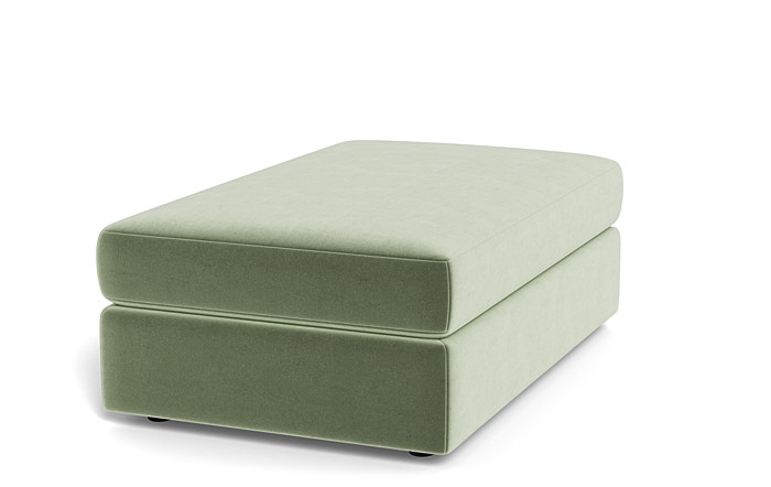 Lee Larger Rectangle Ottoman with Storage Option - Image 1