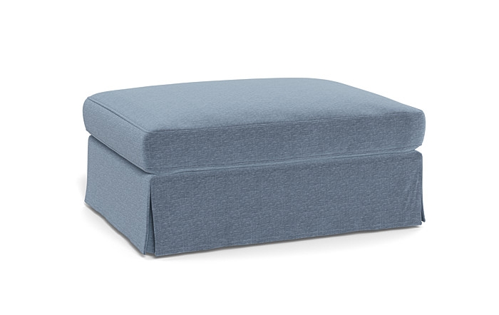 Caitlin Slipcovered Ottoman by The Everygirl® - Image 2