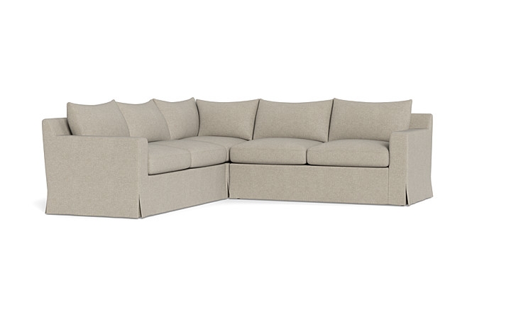 Sloan Slipcovered Corner 4-Seat Sectional Sofa - Image 3