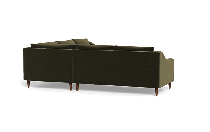 Saylor Slope Arm Corner 4-Seat Sectional Sofa - Image 1