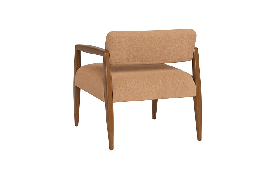 Gwen Leather Accent Chair - Image 1