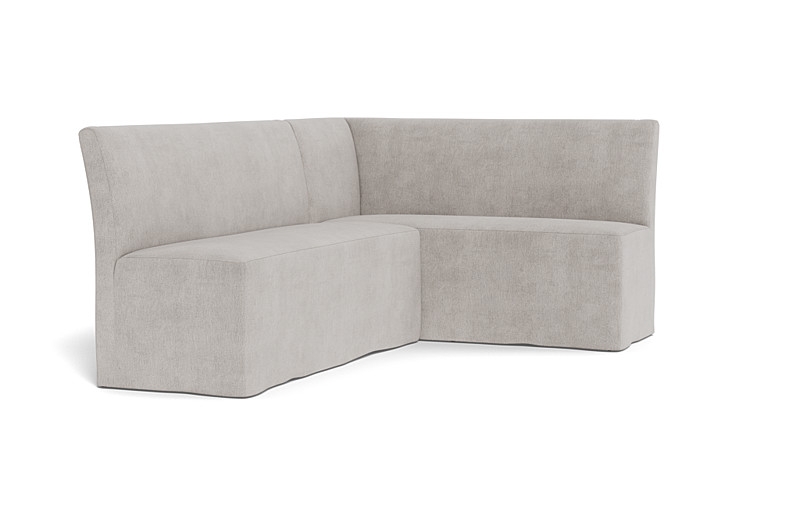 Dorian Slipcovered Right Banquette - Image 2