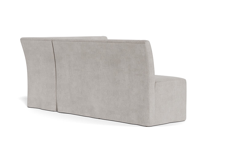 Dorian Slipcovered Right Banquette - Image 4