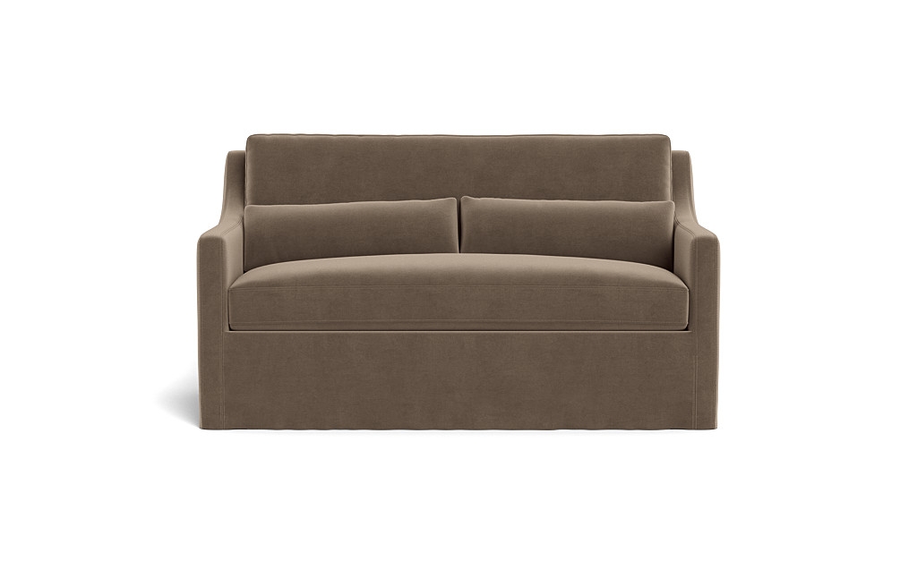Ella Slipcovered Loveseat - Image 0