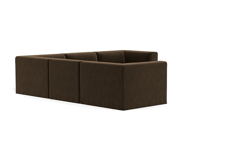 Simon Slipcovered Modular 4-Seat Corner Sectional - Image 3