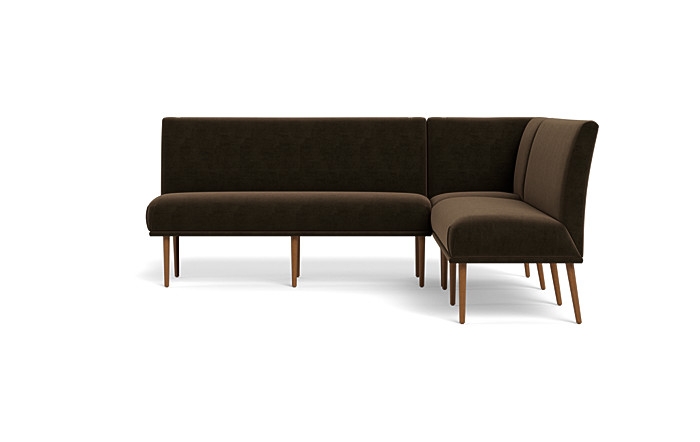 Dorian Upholstered Corner Banquette with Tufting Option - Image 4