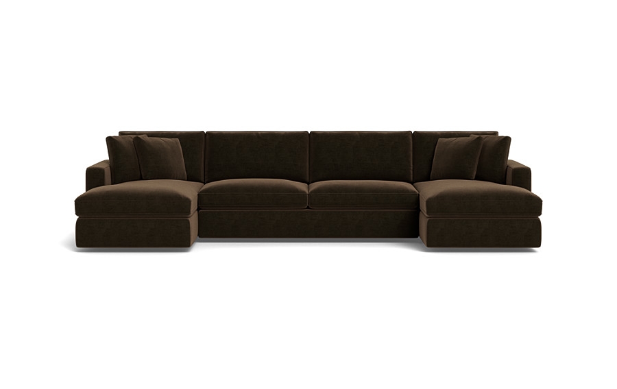 James 3-Piece 4-Seat U Chaise Sectional - Image 0