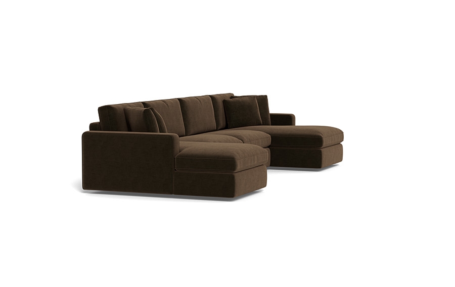 James 3-Piece 4-Seat U Chaise Sectional - Image 4