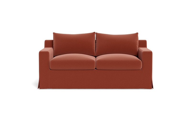 Sloan Slipcovered Loveseat - Image 0