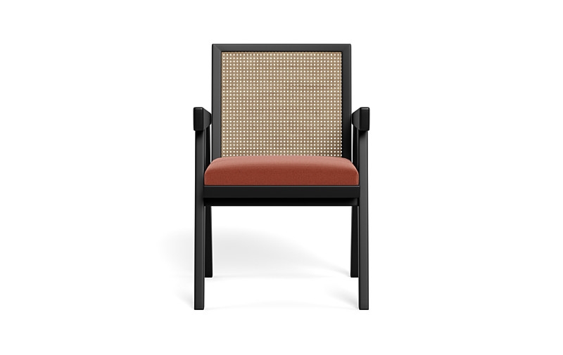 Rue Wood Framed Upholstered Chair - Image 0