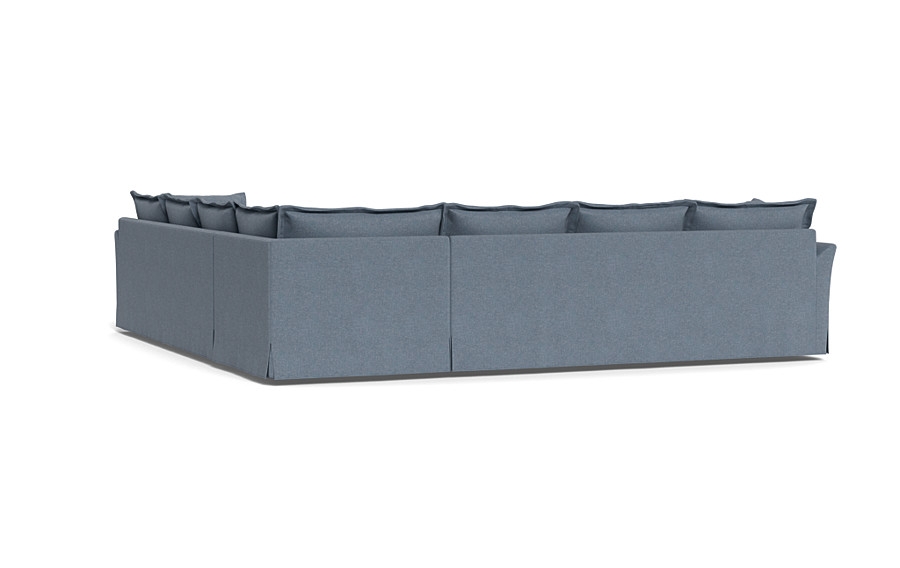 Skylar Slipcovered Corner 6-Seat Sectional Sofa - Image 1