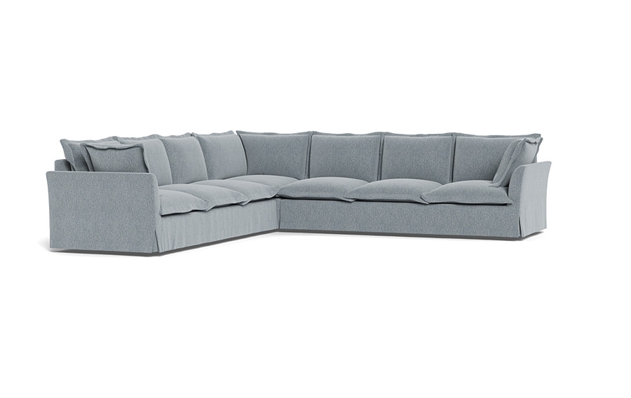 Skylar Slipcovered Corner 6-Seat Sectional Sofa - Image 4