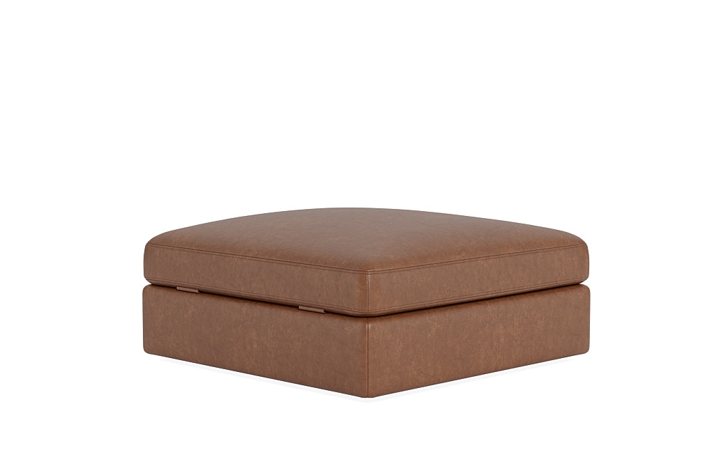 Tatum Leather Modular Square Ottoman - Image 2